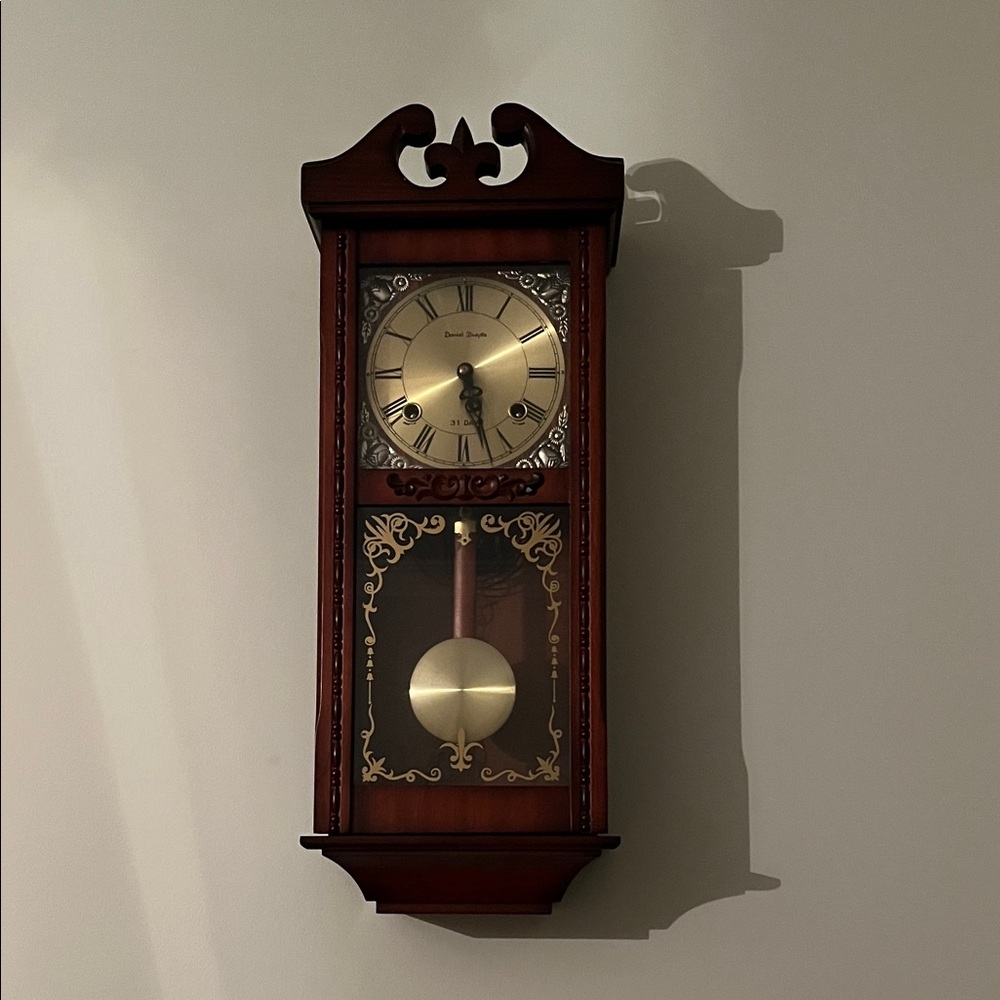 Classic Brown Wall Clock
